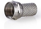 Ficha F Macho Niquelada P/ Cabo Coaxial 6.4mm G-CSVC41904ME
