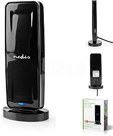 G-ANIR1504BK700 : Antena Interior HDTV 0-15 km 26 dB FM/UHF/...