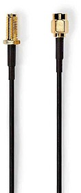 CSGL02210BK20 : Nedis Csgl02210bk20 Cabo Coaxial 2 M Rp-Sma ...
