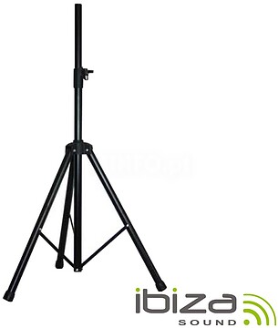 G-SS03 : SUPORTE P/ COLUNAS PRETO 1.8M 30KG IBIZA