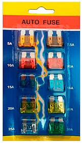 G-99188 : 99188 FUSIBLES SERIE UNIVERSAL, BLISTER 10 piezas