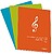 Caderno de Música A4 Ambar Sortido 20Fls Caderno de Música A4 Ambar Sortido 20Fls - imagem 1