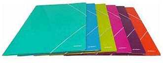 Capa Elásticos A3 Ambar School Cartolina Plastificada 1un C...
