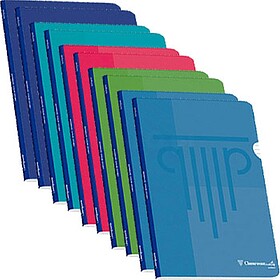 Caderno Agrafado A4 Ambar PP Quadriculado 90gr 48Fls 1un Cad...