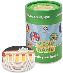 Jogo de Memória Volta ao Mundo Ambarsciense Jogo de Memóri...