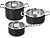 SILAMPOS - Conjunto 3 Peças Comfort Glass Black 63212JWR0520 - imagem 1