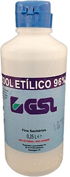 191183512 : Alcool Etilico 96% 250ml