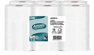 J629010 : Papel seca maos amoos profissional jumbo 2 folhas ...