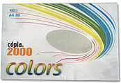 Papel Fotocopia Copia 2000 A4 80gr Cinza 100Fls 180Z31951