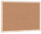 Quadro de Cortiça Bi-Face Bi-Escritório 600x400mm Moldura Natural MC030015010