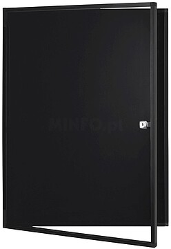 VT630173805 : Vitrina de anuncios bi-office new gen magnetica acero lacado 9xa4 para interior color negro 696x933x36 mm Vitrina de anuncios bi-office new gen magnetica acero lacado 9xa4 para interior color negro 696x933x36 mm