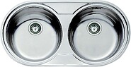 Lava Louça Teka - DR 80 2C - Inox : Medida Externa: 840X440MM - Aplicação: Encastrar - Móveis 80CM - Inox