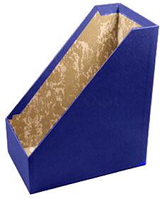 1704101 : Porta Revistas Cartao L15,5 (30x25) Azul