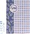 Caderno Agrafado A4 Quadriculado PROVENCE Flower 48Fls 1un - imagem 1