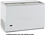 Arrefecedor Horizontal Garrafas Starlux - STAG400IIX Classe a - (Axlxp) 82x128x67CM - 327LTS - Branco C/ Tampas Opacas Inox