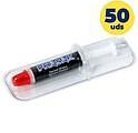Pasta térmica branca em seringa Phasak tampa azul 1,5 g. Pasta térmica 0,5/1,5 g Phasak em seringa branca DTA015