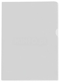 Bolsa Plastico em L A4 Cristal (120microns) Pack 25un
