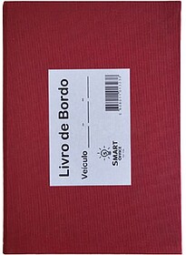 Livro de Bordo 23x16cm 100 Folhas 3600 Registos (1090)