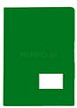 Pasta Plastico Liso c/Bolsa e Visor A4 (321A) Verde-1un
