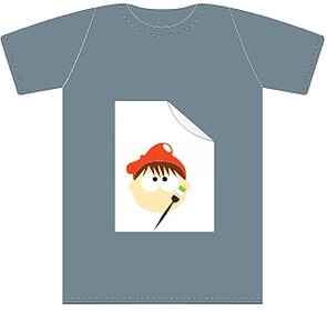 1811245 : T-Shirt Transfer InkJet A4 Tecidos Escuros (4232) ...