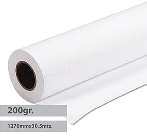 Papel Plotter Foto Satin 200gr (4518) 1270mmx30,5mts - 1 Rol...