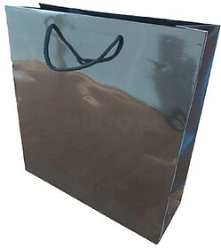 6701670 : Saco Papel Preto 35x12x36cm c/Asa Cordão 1un