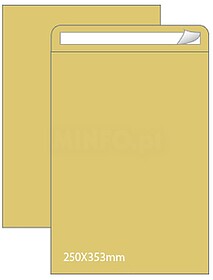 Envelopes Saco 250x353mm B4 Kraft 090g Autodex 250un Envelop...