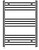 Haeger Toalheiro 300W 80X60CM Cinza TW30G003A - imagem 1