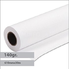 Papel Premium Coated 140g 610mmx30m Evolution - 1un
