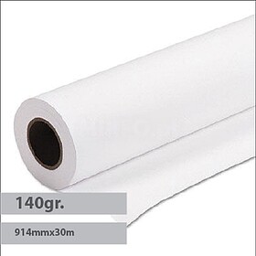 Papel Premium Coated 140g 914mmx30m Evolution - 1un