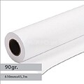 Papel Premium Coated 90g 610mmx45,7m Evolution - 1un