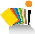 Cartolina 180gr 1 folha 50x65cm Laranja (6A)Venda Multiplos: 125 unid 17205929/UN