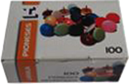 154Z35575 : Pioneses Revestidos Laranja 10mm Cx 100un