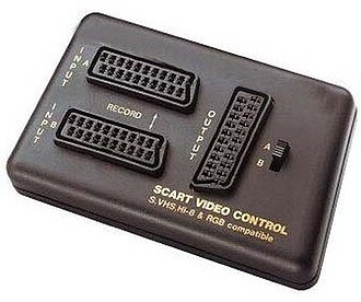 G-SCART008 : SELECTOR AV C/ 3 VIAS