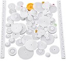 Kit de Engrenagens Plástico de Redução Dupla 75 Peças G-GEARSET296