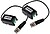 Conversor Passivo 2x Balun Vídeo Terminais Parafuso G-BALUN01D - imagem 1