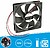 Ventoinha 24V 120x120x25mm 2 Fios KLD024PP120CSWS LUFT VEN12025/24A - imagem 1