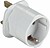 Ficha Adaptadora Viagem Inglesa/ Schuko 13A G-40071 - imagem 1