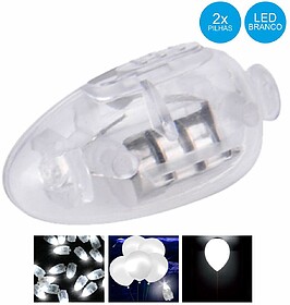 G-LEDBALLOON01 : LED BRANCO P/ BALÕES