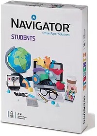 Papel Cópia A4 75gr Navigator Students 1x500 Folhas