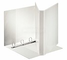 Esselte Canguro Plus Pasta Canguru A4 de 4 Anéis de 25mm - Capacidade para 230 Folhas A4 (80 g/m²) - Cor Branca 55292
