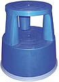 Tamborete Q-Connect com Rodas Retracteis Azul KF-00635