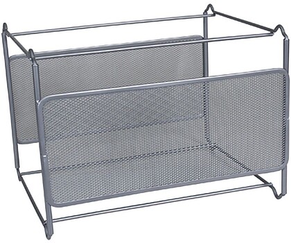 KF-00832 : CARRO PARA CAPAS A4 DE ARQUIVO SUSPENSO Q-CONNECT METALICO PRATA