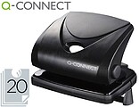 Furador Q-Connect, Cap. 20-25 Folhas - Preto KF-01234