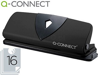 KF-01238 : FURADOR Q-CONNECT, CAP. 16 FLS., 4 FUROS