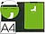 Pasta com Mola Miniclip, Q-Connect, A4, Preto KF-01300 - imagem 1