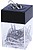 Porta-Clips de Plastico, Quadrado, Q-Connect KF-02132 - imagem 1