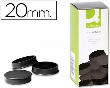 KF-02632 : IMAN DE SINALIZACAO Q-CONNECT 2CM PRETO