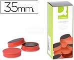 Iman de Sinalizacao Q-Connect 3,5CM Vermelho KF-02648