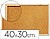 Quadro de Cortica Q-Connect com Caixilho em Madeira, 300 X 400 MM KF-03565 - imagem 1